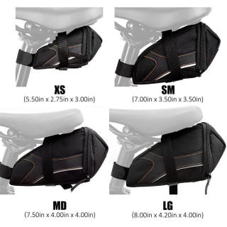 Waterproof Bike Saddle Bag Under Seat Pack Bike Pouch