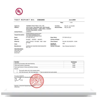 UL-Prüfbericht