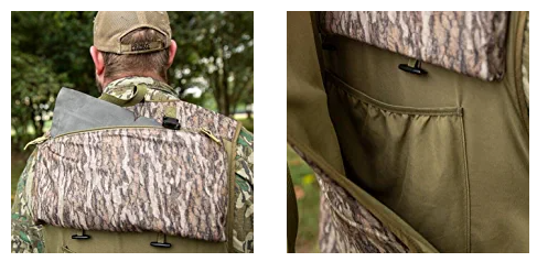 green leaf turkey vest