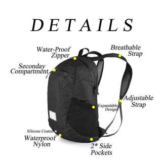Ultralight Foldable Backpack Travel Hiking Daypack