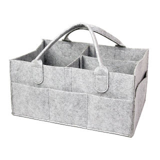 Cotton Baby Diaper Caddy Organizer Basket