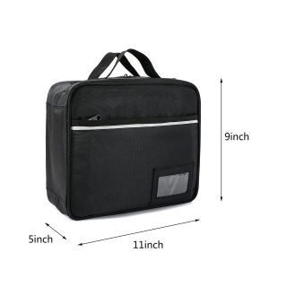 Large Padded Pill Bottle Organizer Travel Medicine Bag