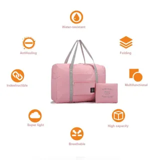 Airlines Foldable Travel Duffel Bag Luggage Weekender Tote