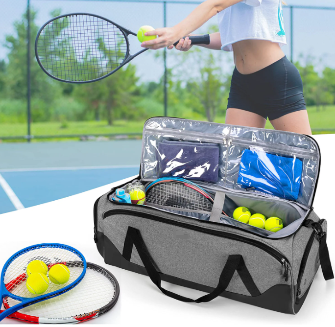 Large Sports Handbag Tennis Racket Shoulder Bag