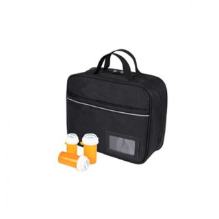 Große, gepolsterte Pillenflaschen-Organizer-Reisemedizintasche