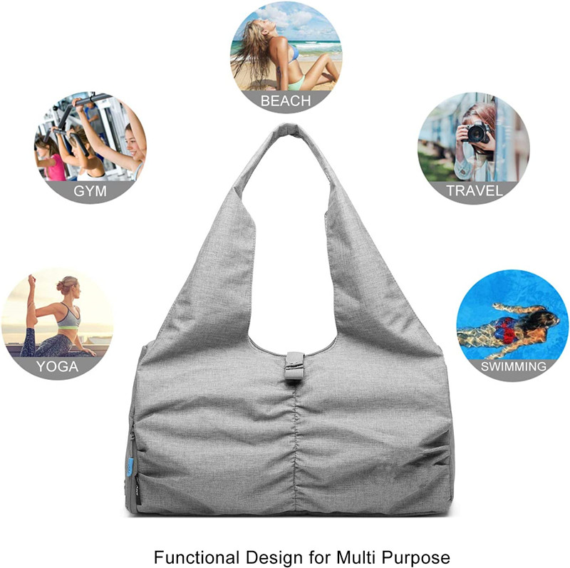 Hot Sale Travel Yoga Bag with Wet Dry Storage Pockets - China Yoga