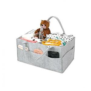 Cotton Baby Diaper Caddy Organizer Basket