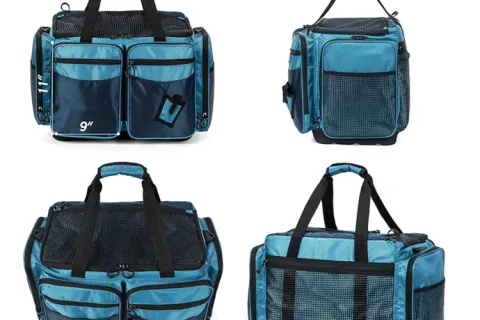 Elija el organizador de aparejos de pesca suave impermeable perfecto con bandeja