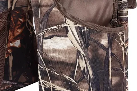 Ventajas de la bolsa de juego de cinturón de paloma de bolsa de camuflaje de caza ajustable