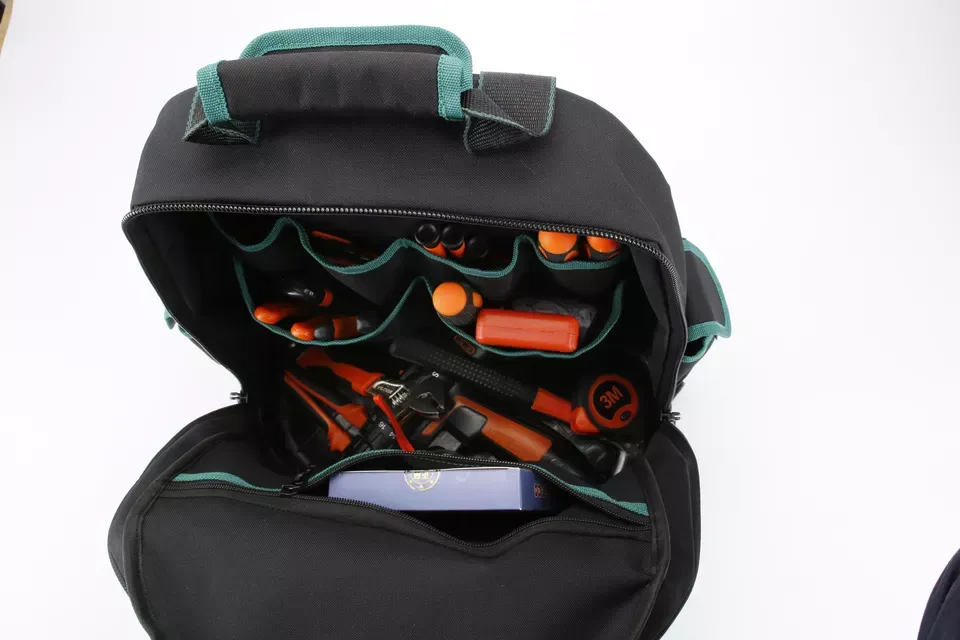 waterproof tool bag backpack