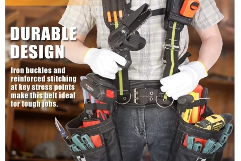 Vantaggi delle cinture portautensili con bretelle