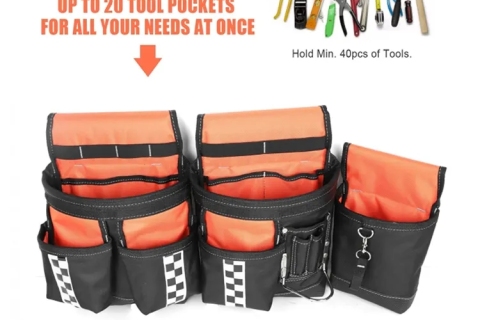 Cómo comprar un cinturón de herramientas para trabajo pesado de carpintero con tirantes