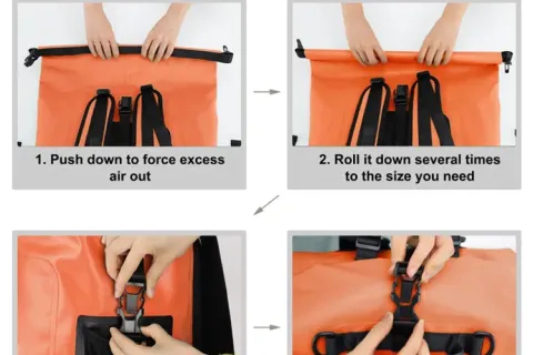 Escenarios de aplicación de mochila de buceo impermeable bolsa de buceo seco