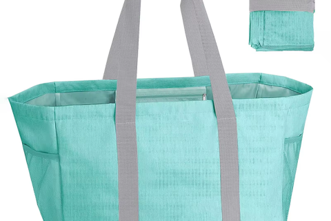 Bemutatjuk legújabb innovációnkat: Mosható, környezetbarát, újrafelhasználható, összecsukható vállas bevásárlótáskák logóval