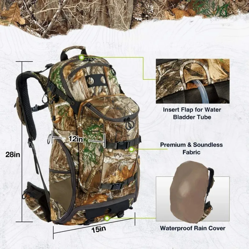 Camo Lightweight Hunting Backpack