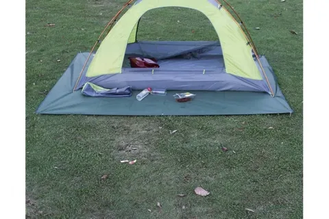 Stay Dry and Comfortable with the Large Camping Tarp Under Tent Mat for Rain