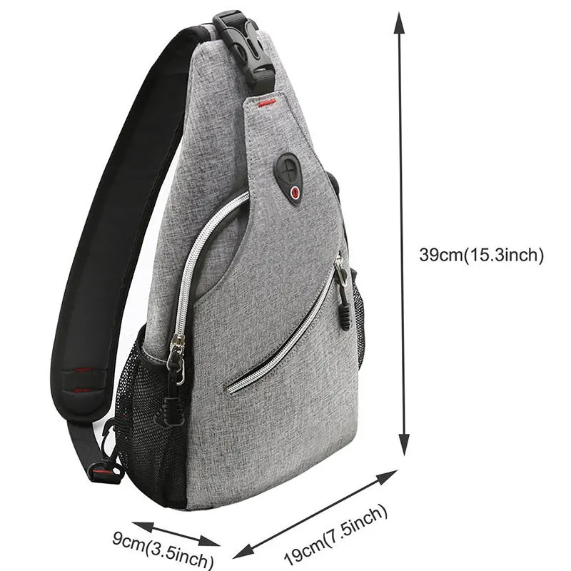 sling crossbody bag for men