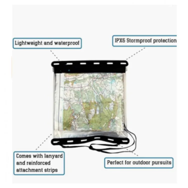 waterproof map case