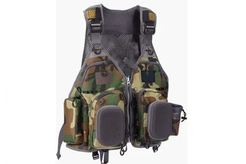 مجموعة سترة الصيد المموهة القابلة للتعديل للرجال: رفيقك المثالي لكل مغامرة صيد