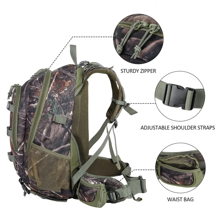 camouflage daypack