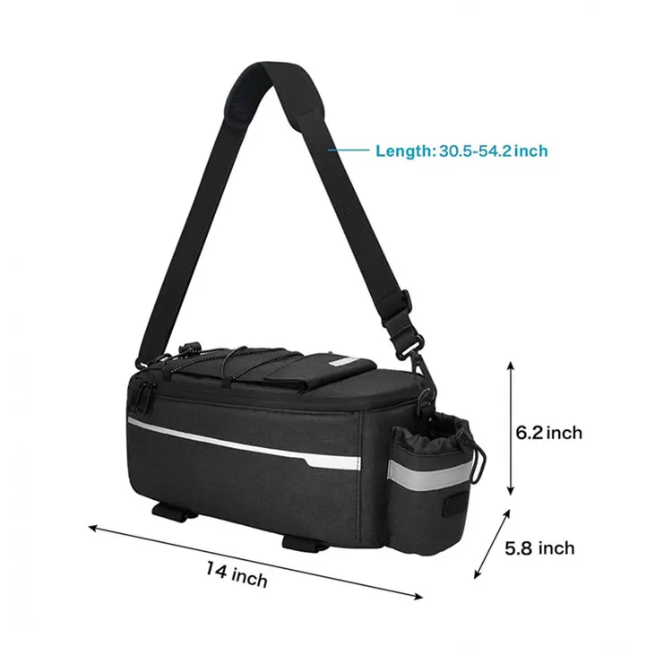 bike rear rack bag