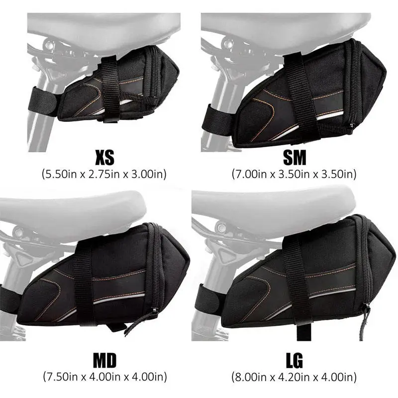 waterproof bike saddle bag