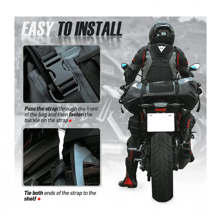 motorcycle roll bag