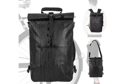 حافظ على جفافك أثناء الحركة: حقيبة الظهر وحقيبة السفر المقاومة للماء المثالية لركوب الدراجات الجافة