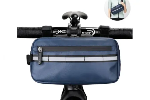 Roulez avec style : le sac de guidon de cadre de vélo ultime pour tous les aventuriers