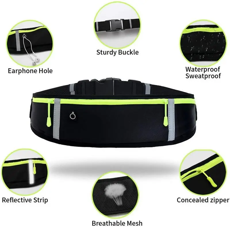 large pocket running belt