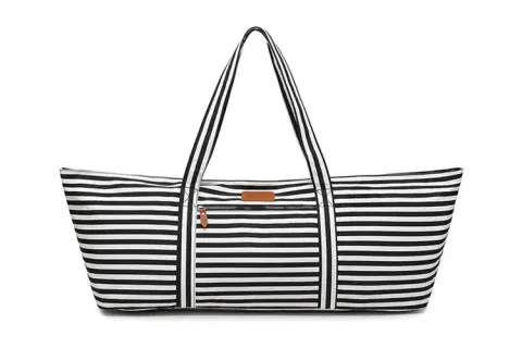 Grand sac fourre-tout en toile pour tapis de yoga – Pour une vie active Un sac, des possibilités infinies