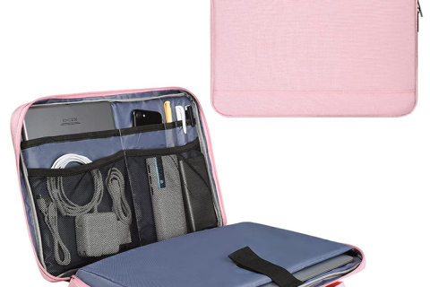 Blush Confidence : le sac fourre-tout rose pour ordinateur portable qui fait tout