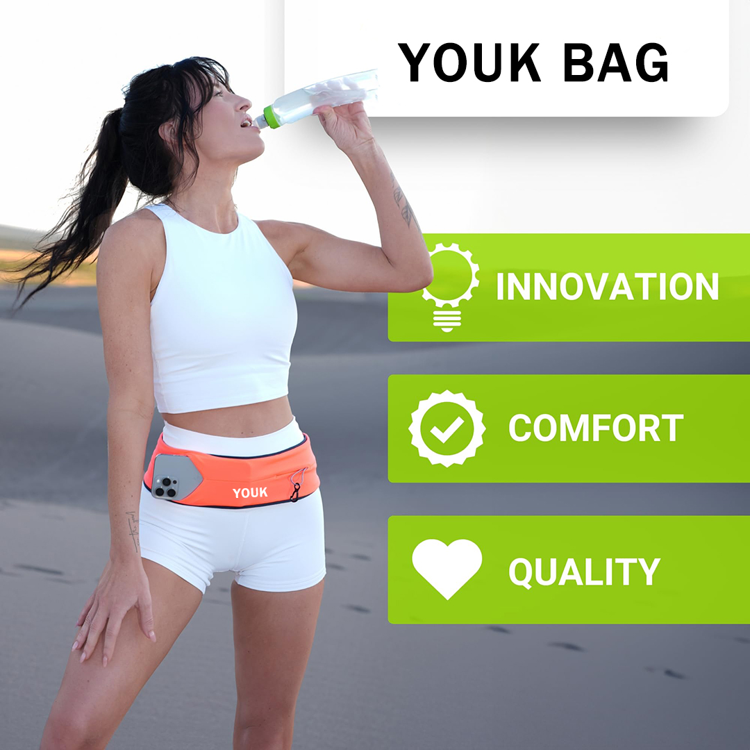 blue running waist bag blue running waist bag