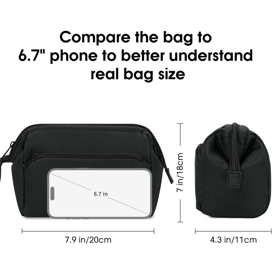 black makeup bag black makeup bag