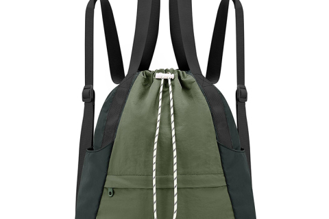 Sac à dos de sport polyvalent avec cordon de serrage pour les modes de vie actifs : résistant à l'eau, spacieux et élégant !