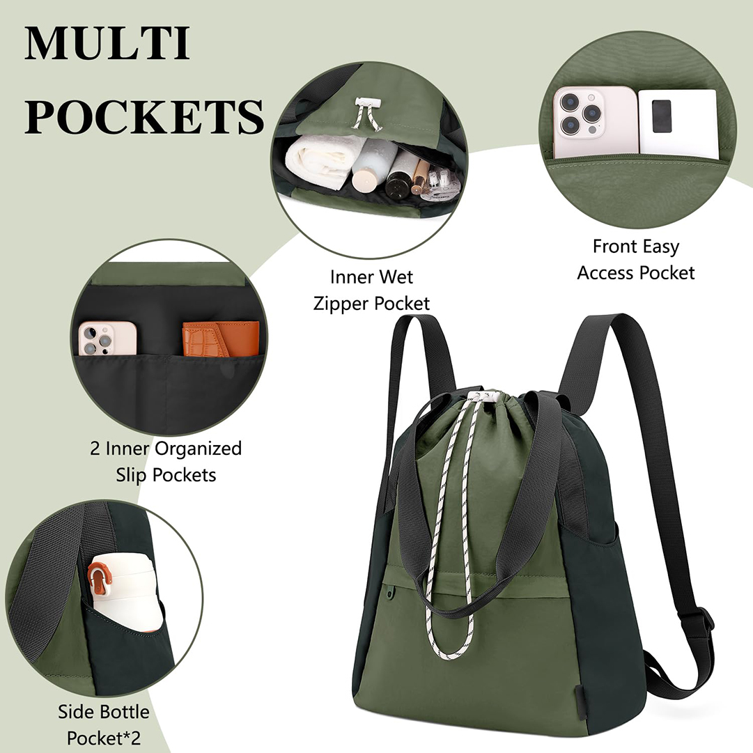 gym bag with wet pocket gym bag with wet pocket