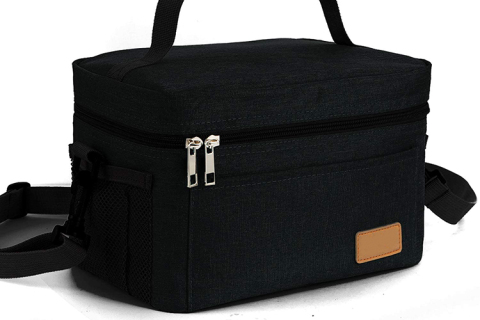 Restez au frais où que vous soyez : le sac à lunch noir ultime pour le travail et les loisirs