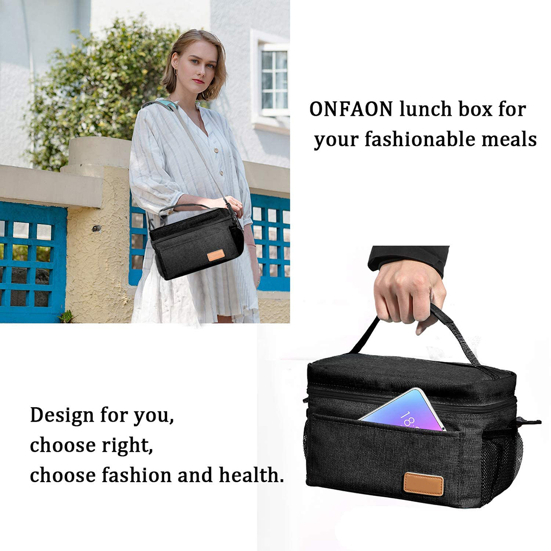 black lunch bag black lunch bag