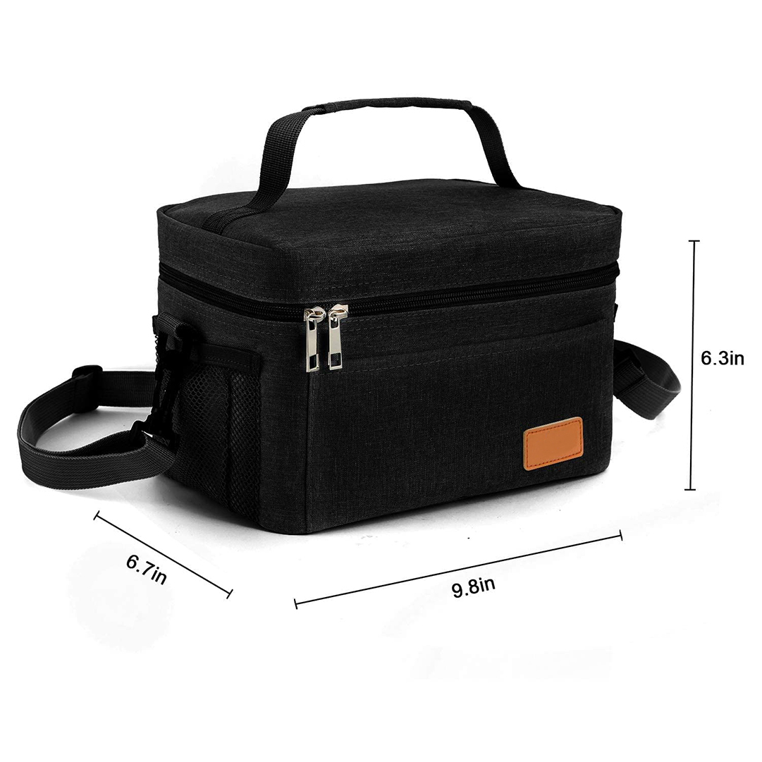 black lunch bag black lunch bag