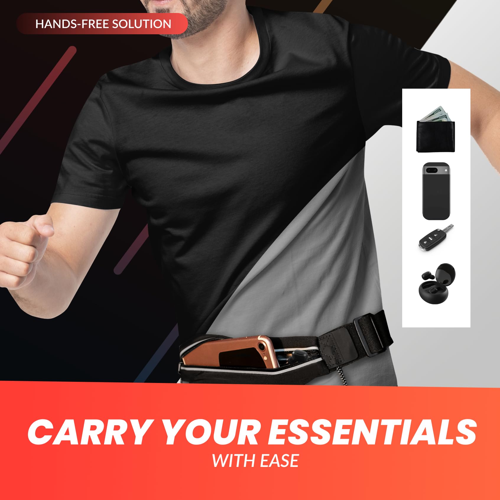 waterproof running belt waterproof running belt