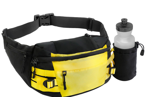 Riñonera versátil para exteriores: riñonera de senderismo con portabotellas desmontable
