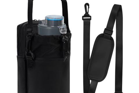 Wandering Nature Water Bottle Holder with Strap — Designed for Comfort, Crafted for Adventure