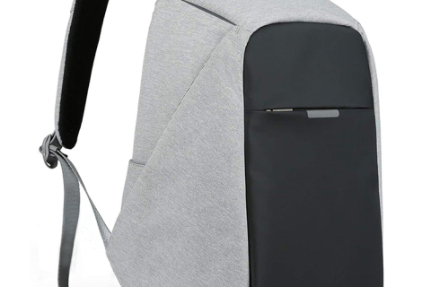 Mochila antifurto para laptop de 15,6 polegadas, ideal para viagens, para homens e mulheres.