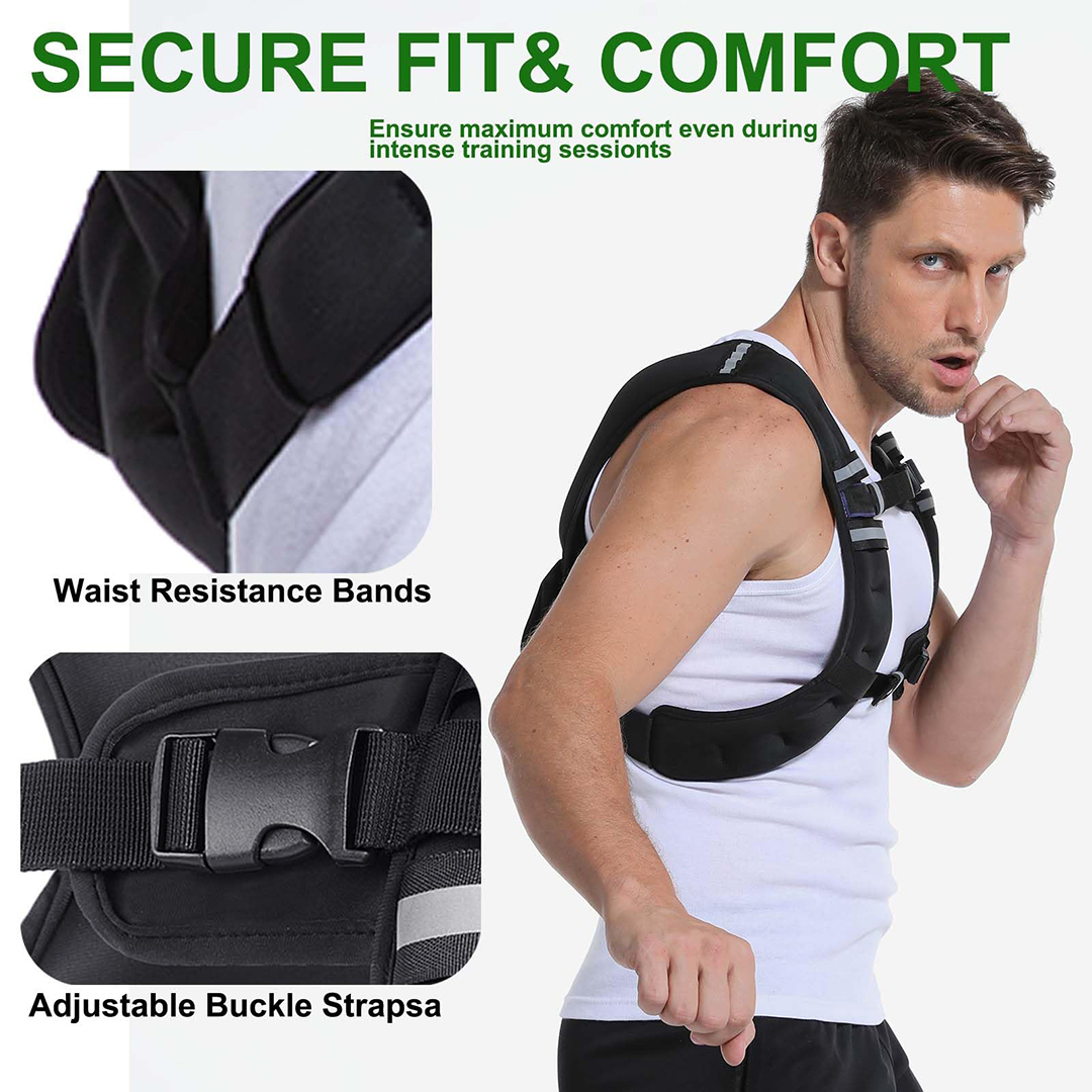 adjustable weighted vest