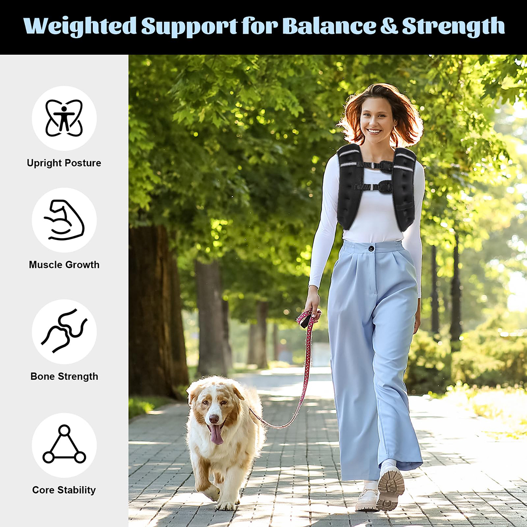 adjustable weighted vest