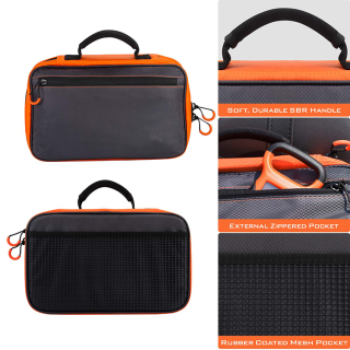 Sokoldalú csalitáska a horgászfelszerelések rendezett tárolására