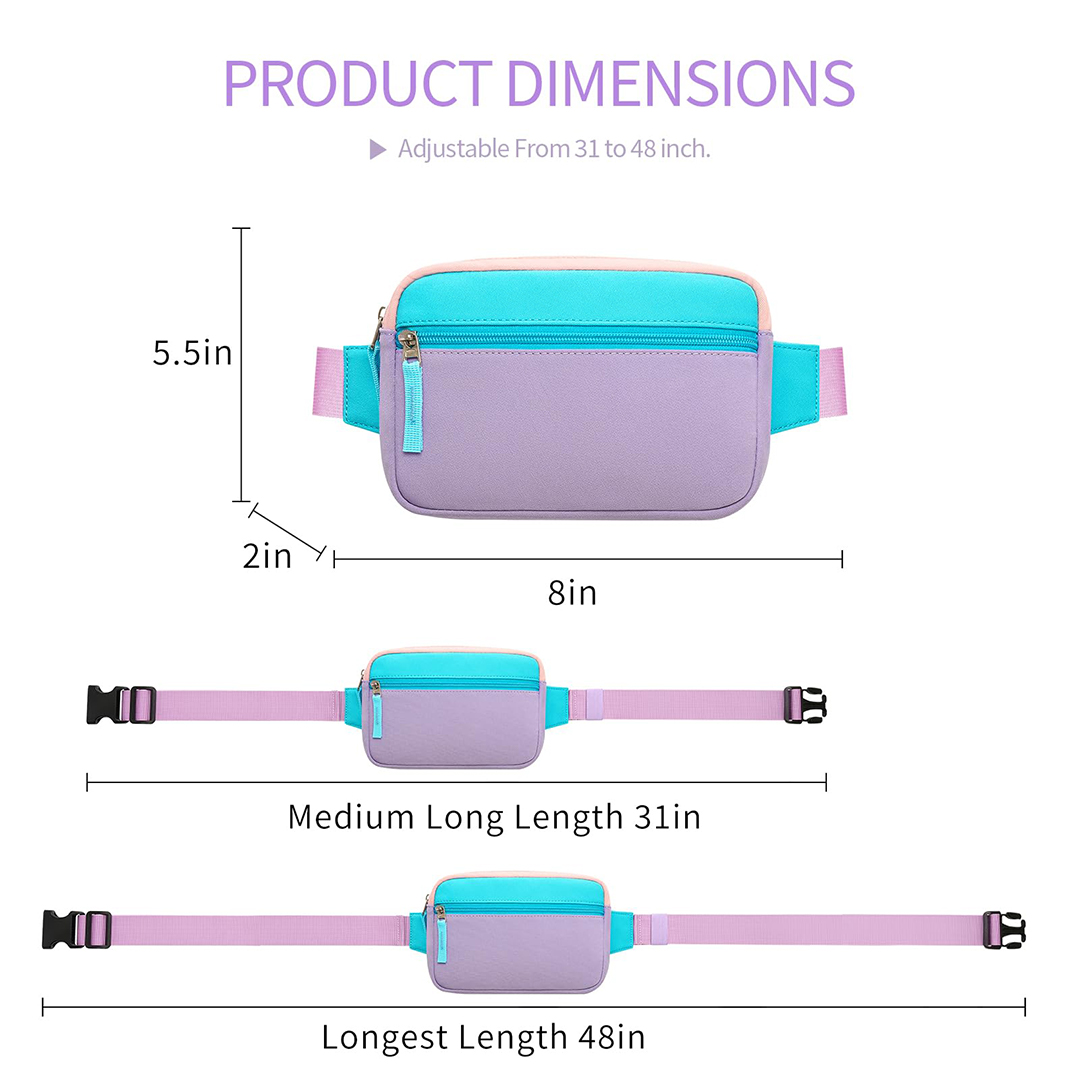 adjustable belt bag