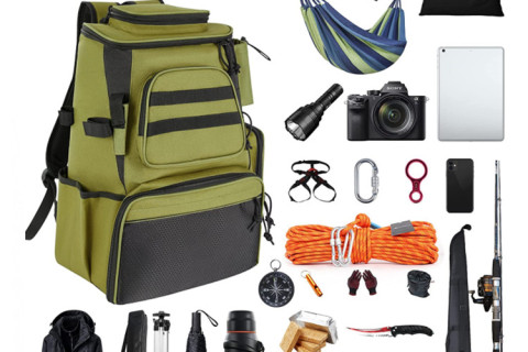 Como preparar uma bolsa de pesca para um passeio de um dia?