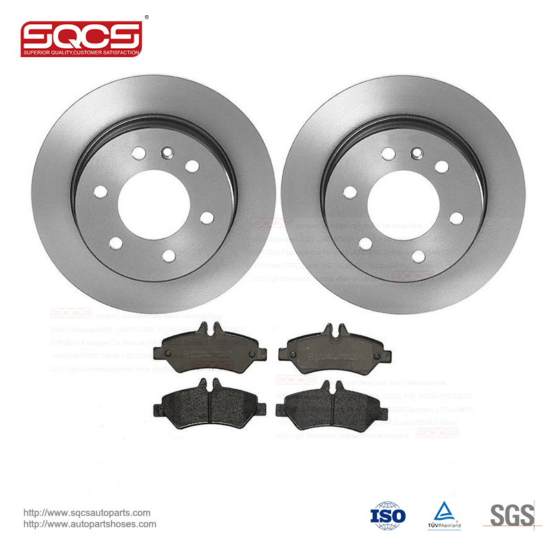 SQCS manufacturer brake system parts OEM 9064230012 rear brake disc for mercedes sprinter W906 J