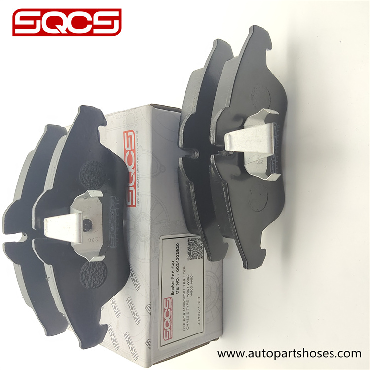 SQCS front rear side brake pad 0024203920 for mercedes sprinter W901 W902 W903 W904 J